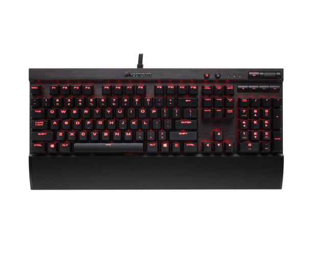 Corsair K70 LUX (Cherry MX Red, Red LED) - 321264 - zdjęcie